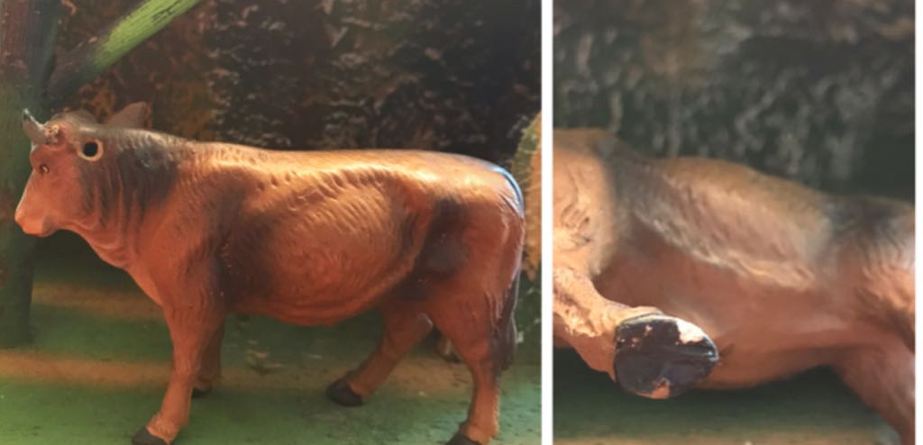 Marolin - (Set 3) - Animal - Ox - Animals (Nativity) ornament collectible - Main Image 2