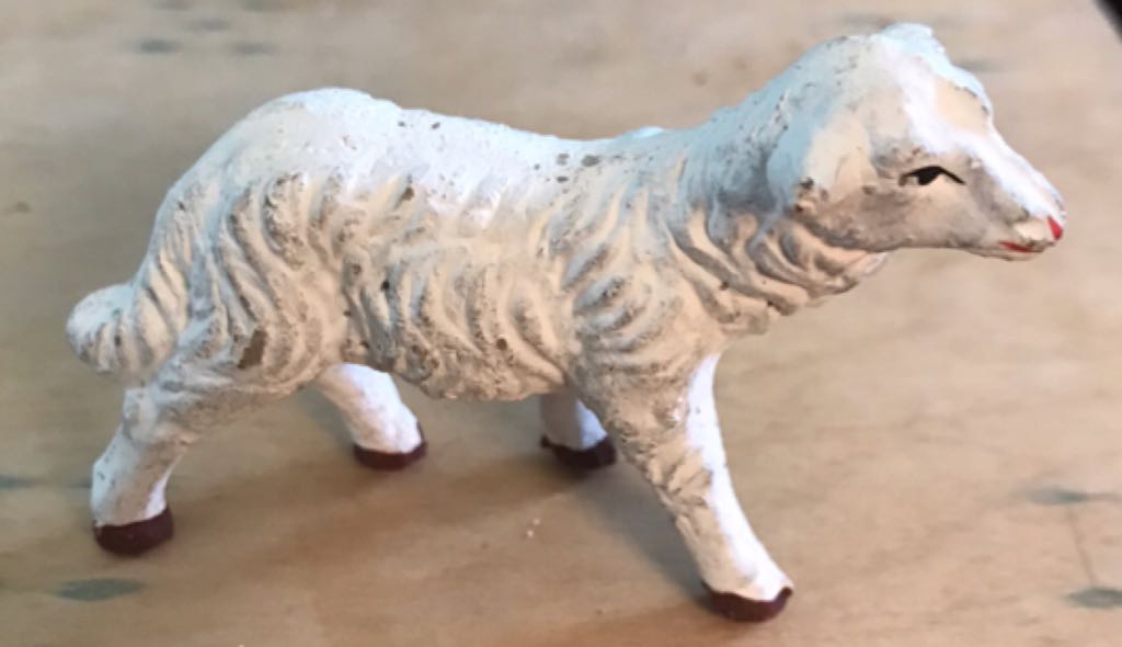 Fontanini - Shepherd - Boy With Lamb On Shoulders - Leg Up