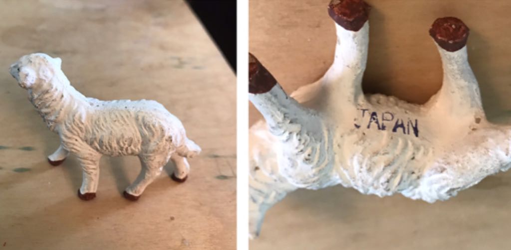 Japan - Animal - Sheep - Standing - Animals (Nativity) ornament collectible - Main Image 2