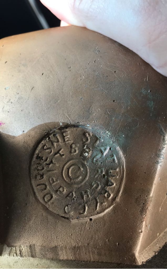 DUQUESNE STATUARY CO - Santa In Sleigh Bank - Bank (Santa) ornament collectible - Main Image 2