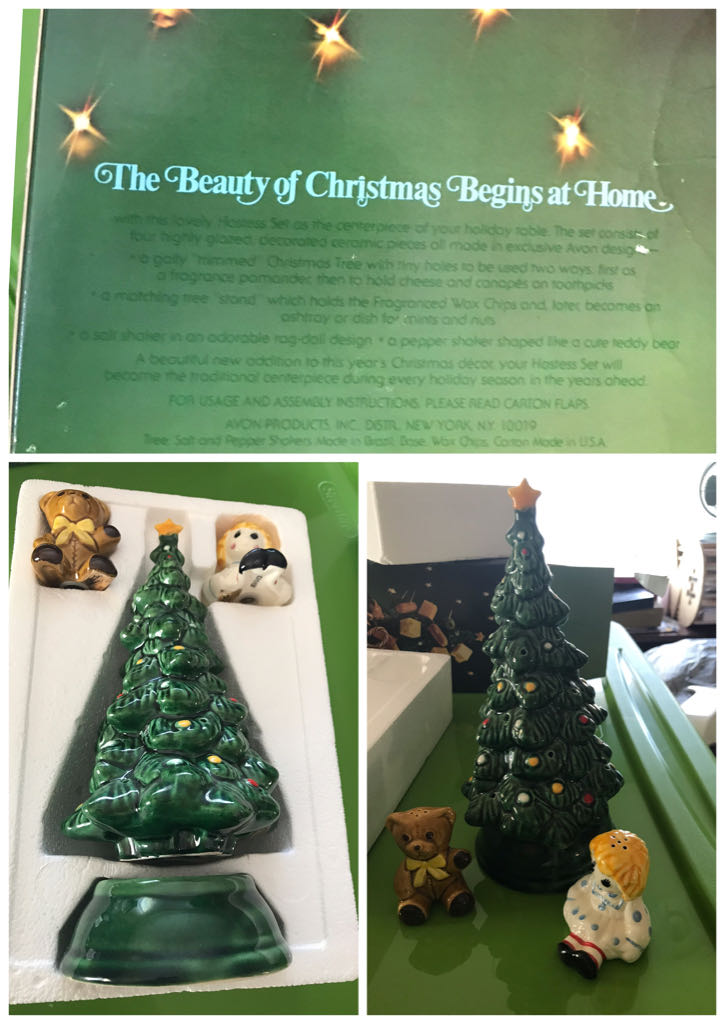 Avon - Merry Christmas Tree Hostess Set  ornament collectible - Main Image 2