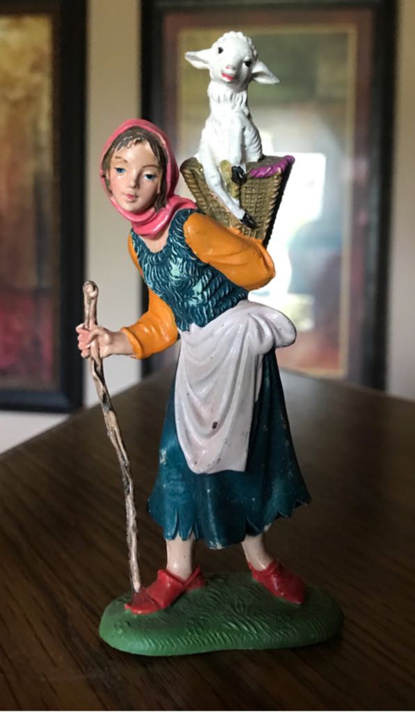 Enesco - Planter - Santa Coming Down Chimney