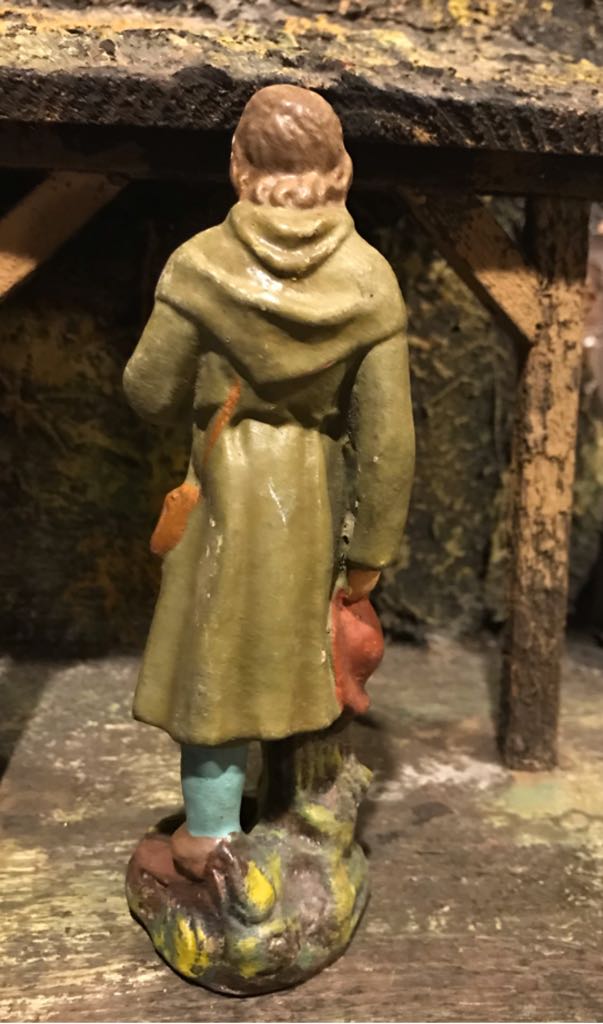 Marolin - (Set 4) - Shepherd - Standing - Shepherd (Nativity) ornament collectible - Main Image 2