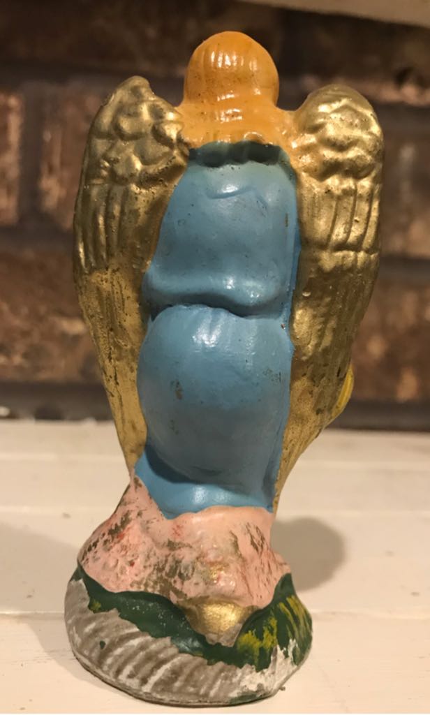 Viviani - Angel - Kneeling With Drum & Trumpet - Angel (Nativity) ornament collectible - Main Image 2