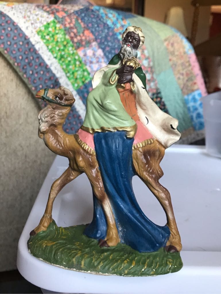 Gurley - Christmas - 2” - Caroler - Girl - Red Coat