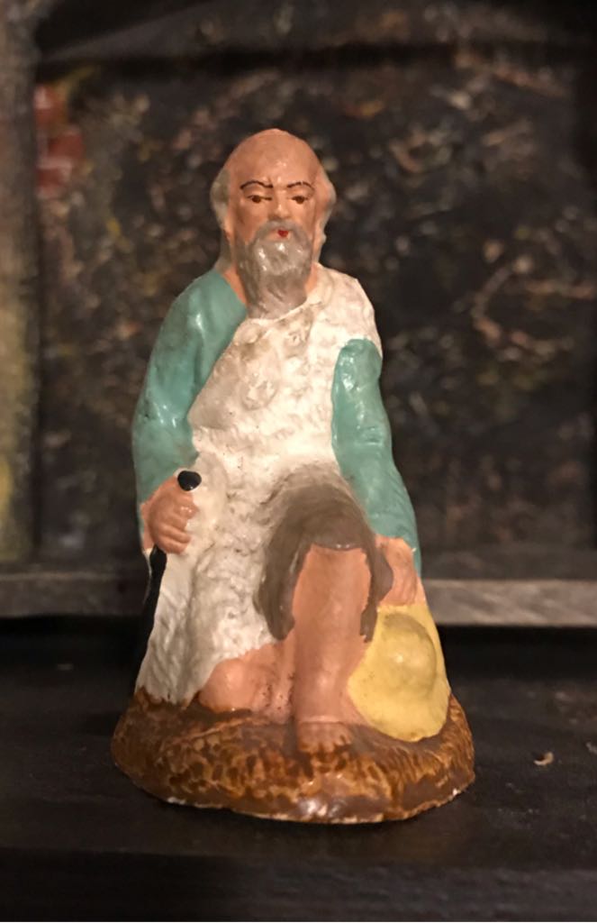 Devineau - (Size 3) - Shepherd - Very Old Shepherd - Shepherd (Nativity) ornament collectible - Main Image 1