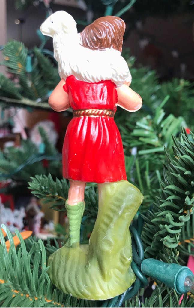 Corwin - Shepherd - Lamb On Shoulders - Shepherd (Nativity) ornament collectible - Main Image 2