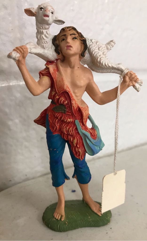 Fontanini - (Set 4) - Animal - Donkey - Supine