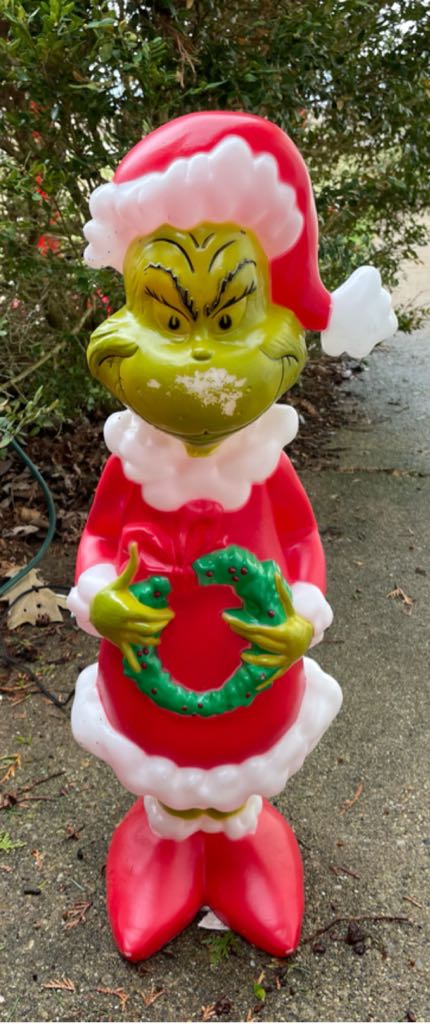 Gemmy - Christmas - Grinch (Blow Mold) ornament collectible - Main Image 1