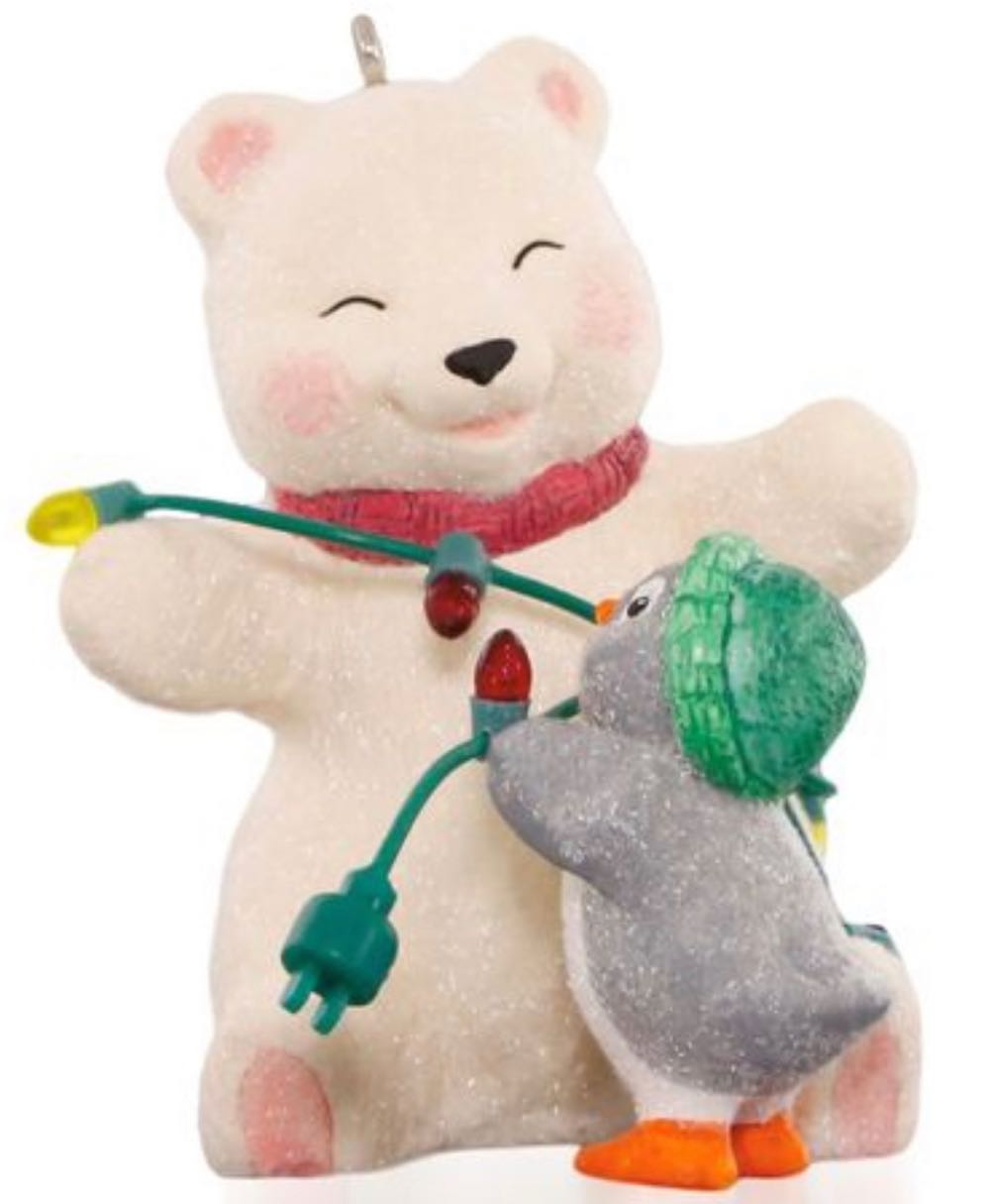 Snowball & Tuxedo #15 Wrapped Up In Friendship - Snowball And Tuxedo (#15 Snowball & Tuxedo Series) ornament collectible - Main Image 3