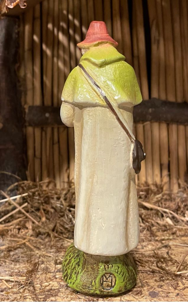 HvN ( Set 2) - Shepherd - Leaning On Staff - Shepherd (Nativity) ornament collectible - Main Image 2