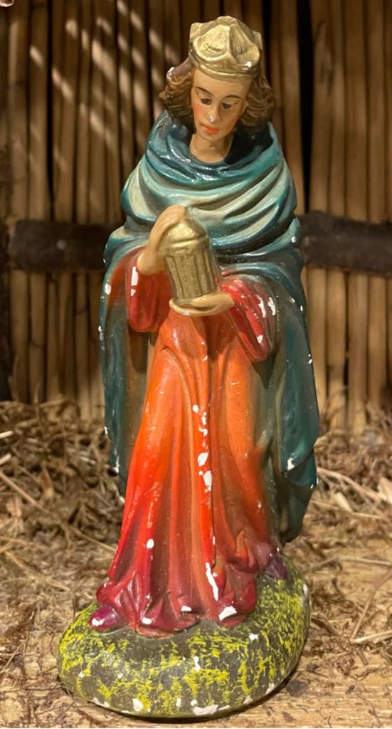 Jewelbrite - Hexagon - Red - Snowflake