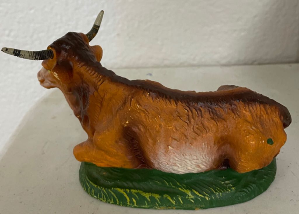 Marchi - (Set 3) - Animal - Ox - Supine - Animal (Nativity) ornament collectible - Main Image 2