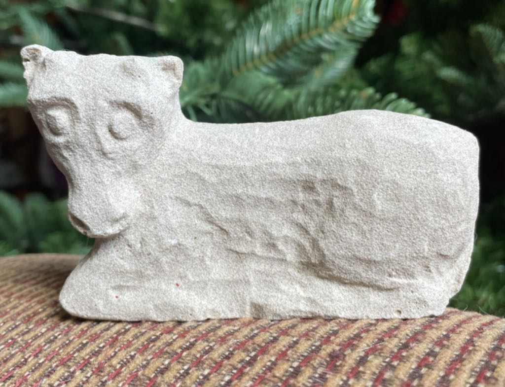 Jewelbrite - (Set 6) - Diamond - Chenille Candy Cane & Holly - Clear