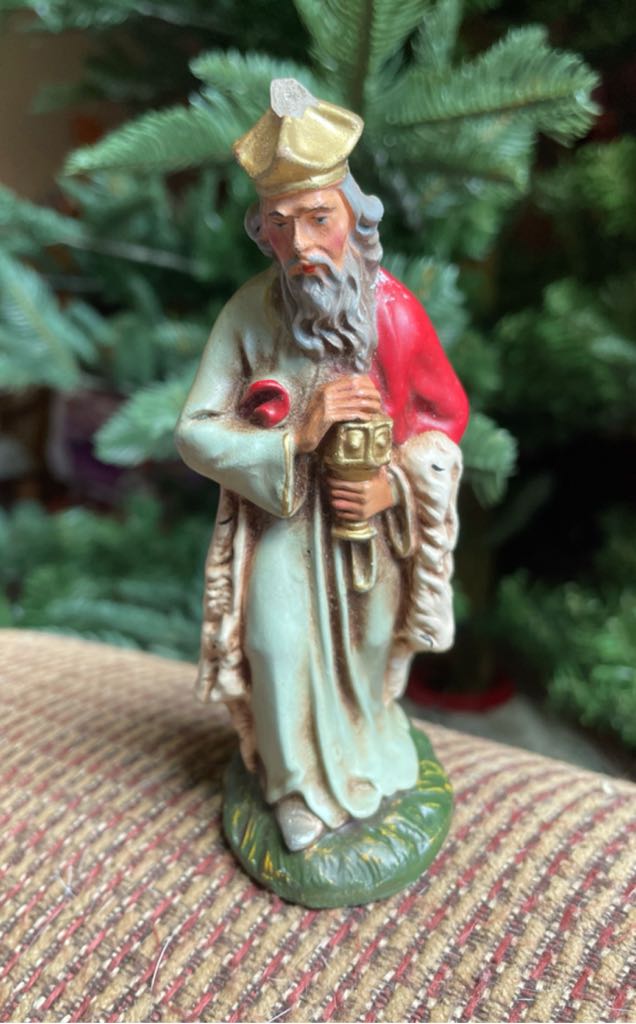 Shiny Brite - Round - Reflector - Frosted Star