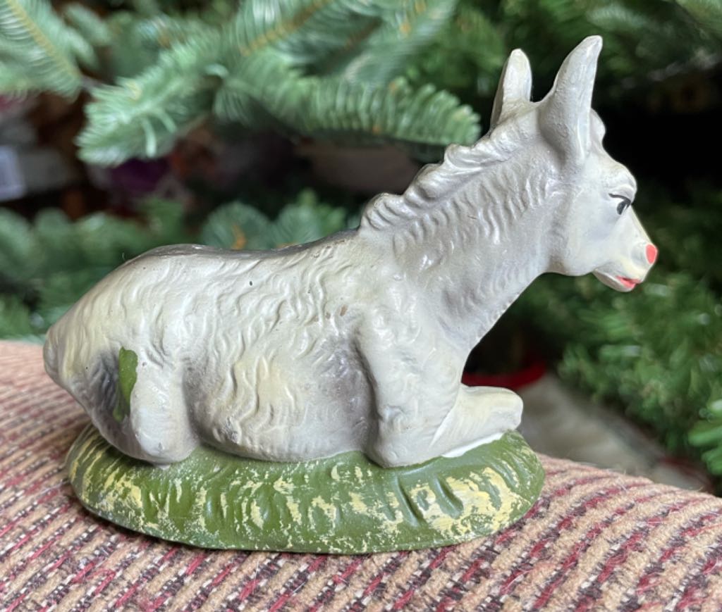 Marchi - Animal - Donkey - Supine - Animal (Nativity) ornament collectible - Main Image 2