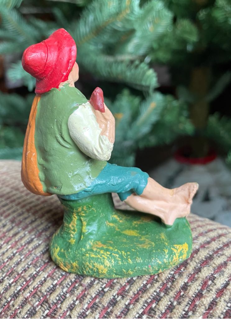 Marchi - Villager - Boy On Stump - Villager (Nativity) ornament collectible - Main Image 2