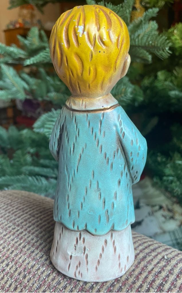 Paper Mache - Choir Boy - Sky Blue - Choir (Music) ornament collectible - Main Image 2