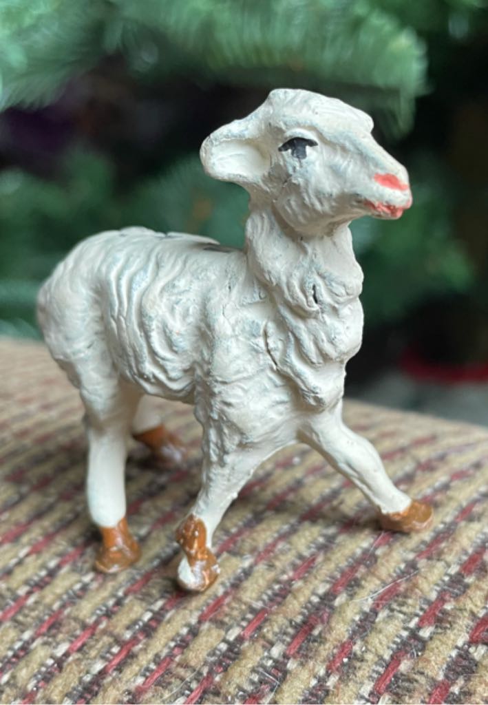 Marchi - Animal - Sheep - Standing - Head Forward - Animal (Nativity) ornament collectible - Main Image 2