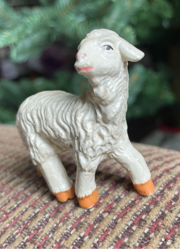 Fontanini - Animal - Sheep - Standing - Head To Right - Animal (Nativity) ornament collectible - Main Image 2