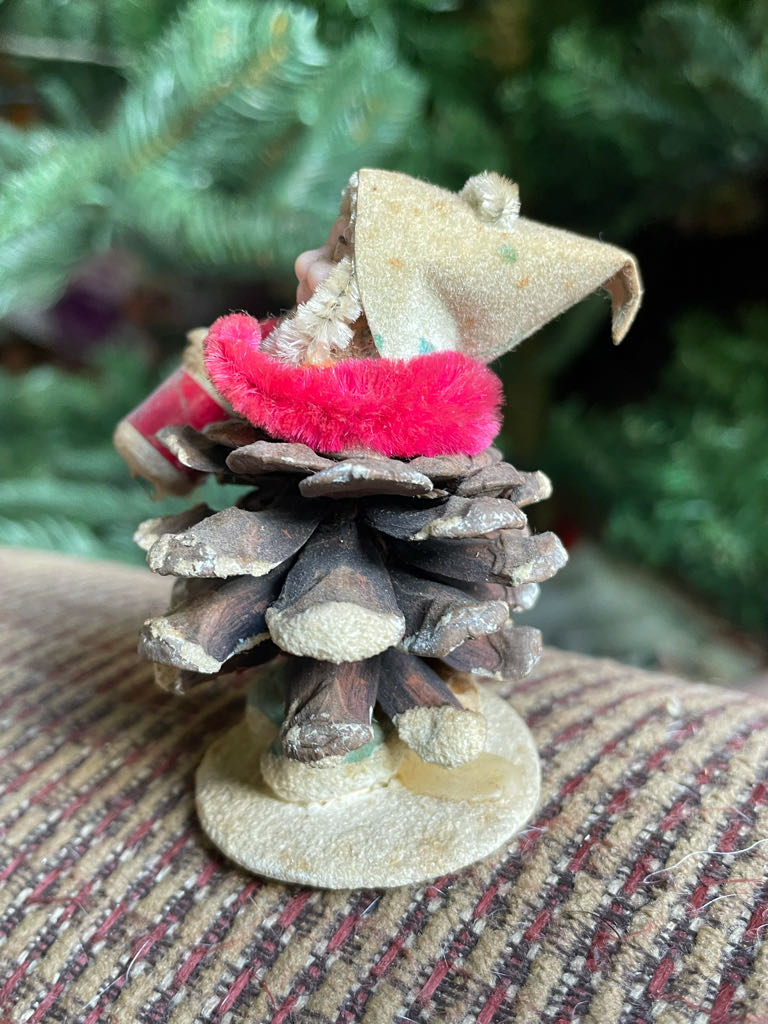 Pinecone Elf - With Lantern  (Pinecone Elf) ornament collectible - Main Image 2