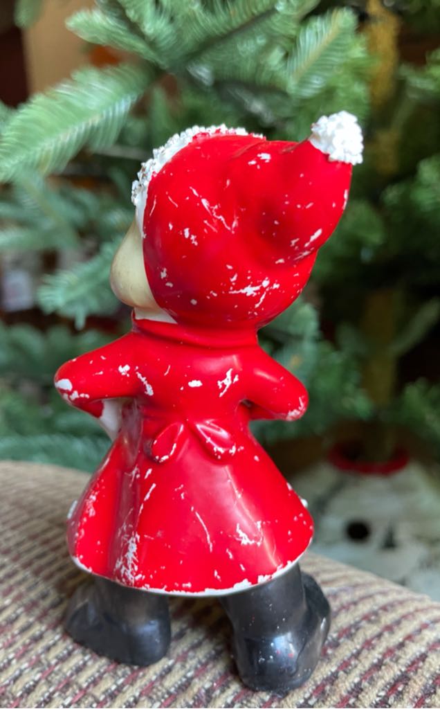 Spaghetti - Santa Girl - With Gifts - Santa Girls (Spaghetti Trim) ornament collectible - Main Image 2