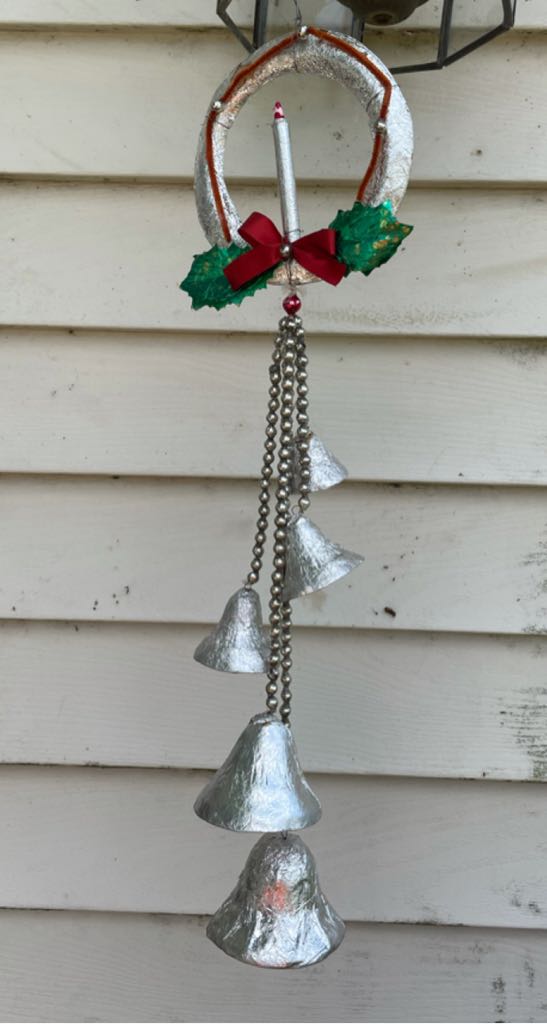 Bead & Sequin - Drum - Red & Gold