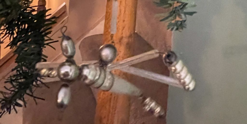 Gablonz - Airplane  (Czech Beaded Ornaments) ornament collectible - Main Image 1