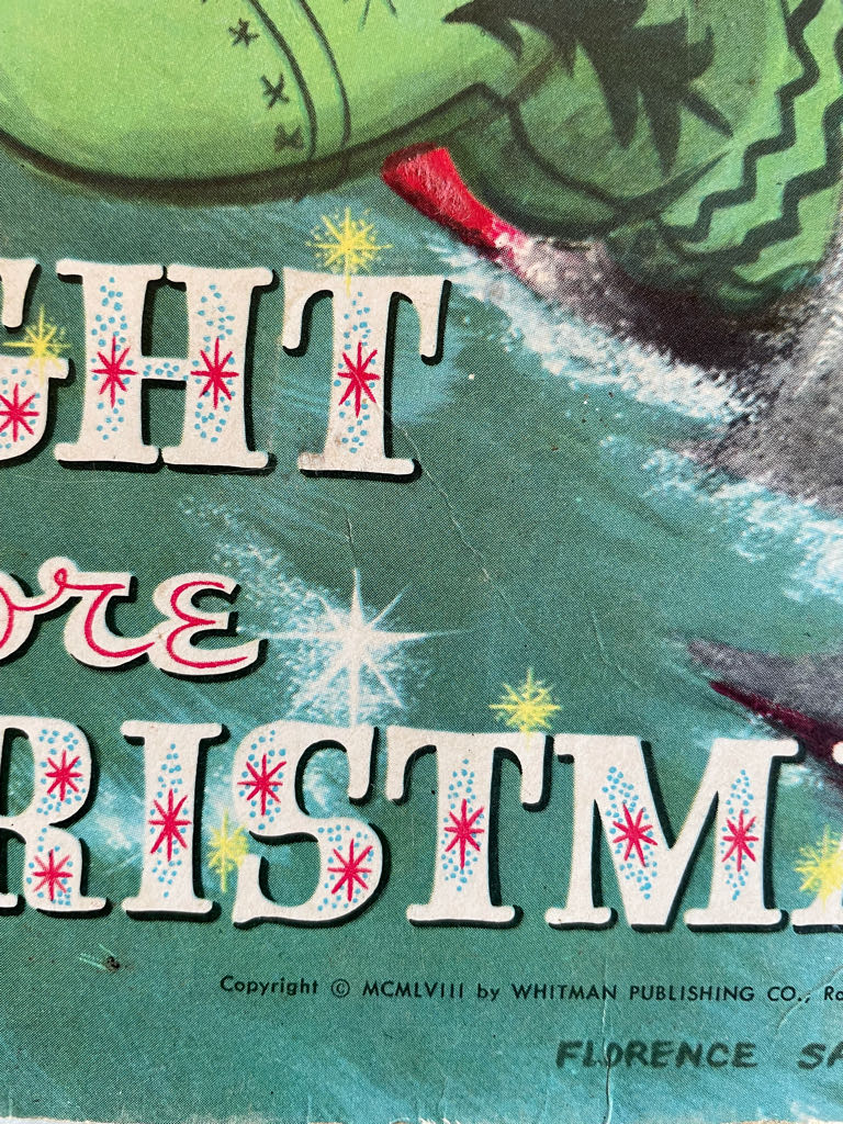 Book - Night Before Christmas - 1958 - Classic Story (Clement C. Moore) ornament collectible - Main Image 2