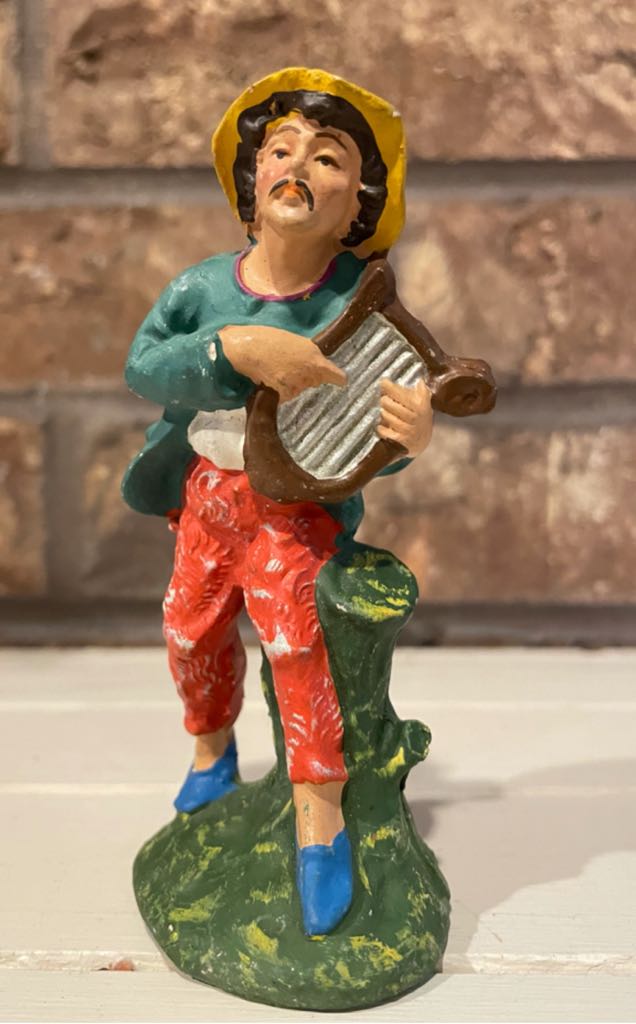Marchi - Musician - Man With Lyre - Musician (Nativity) ornament collectible - Main Image 1