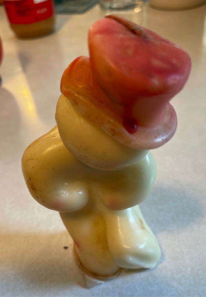 Tavern - Christmas. - Candle - Walking Snowman - Snowman (Candle) ornament collectible - Main Image 2