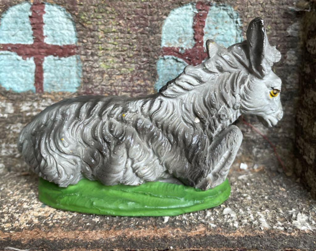 Viviani - Animal - Donkey - Supine - Animals (Nativity) ornament collectible - Main Image 2