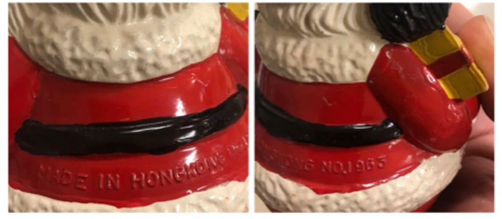 Roly Poly - Santa - Rattle - Santa (Rattle) ornament collectible - Main Image 2