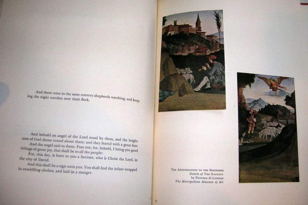 Book - The Christmas Story As Told By St. Luke & St. Matthew - Nativity (Art) ornament collectible - Main Image 4