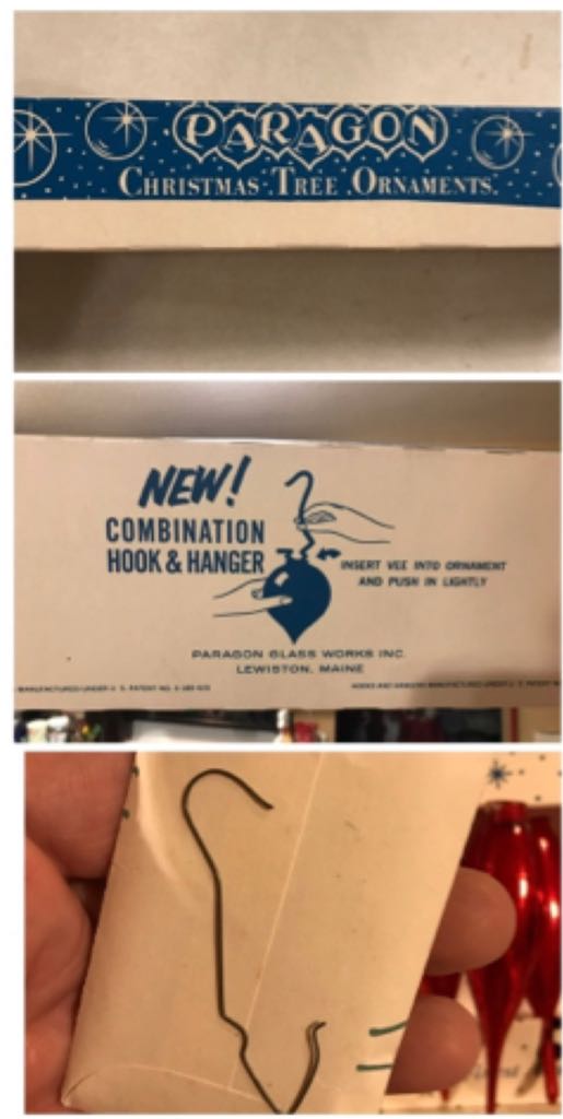 Paragon - Red Teardrop Ornaments With Patented Hooks & Hangers  (Box Set) ornament collectible - Main Image 2