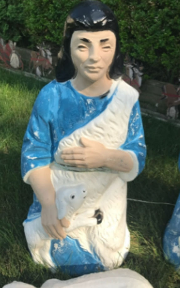 Fontanini - (Set 1) - #188 - Shepherd - Lamb On Side