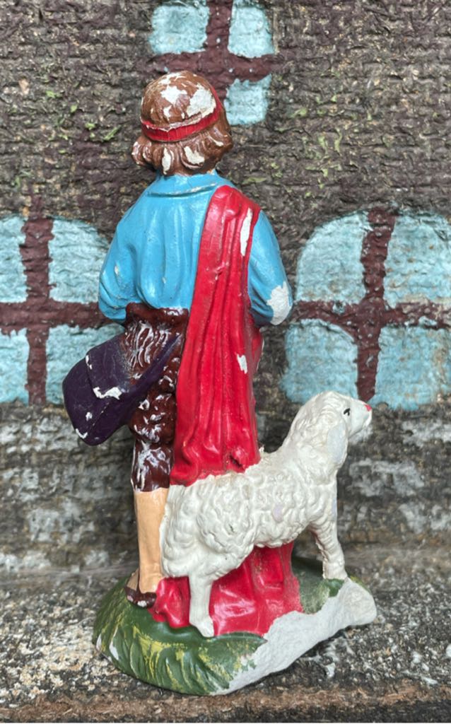 Fontanini - Shepherd - Boy With Sheep - Shepherd (Nativity) ornament collectible - Main Image 2