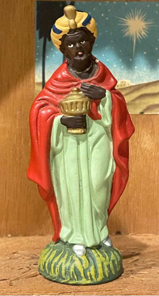 Japan - (Set 10) - Magi - Balthasar - Magi (Nativity) ornament collectible - Main Image 1