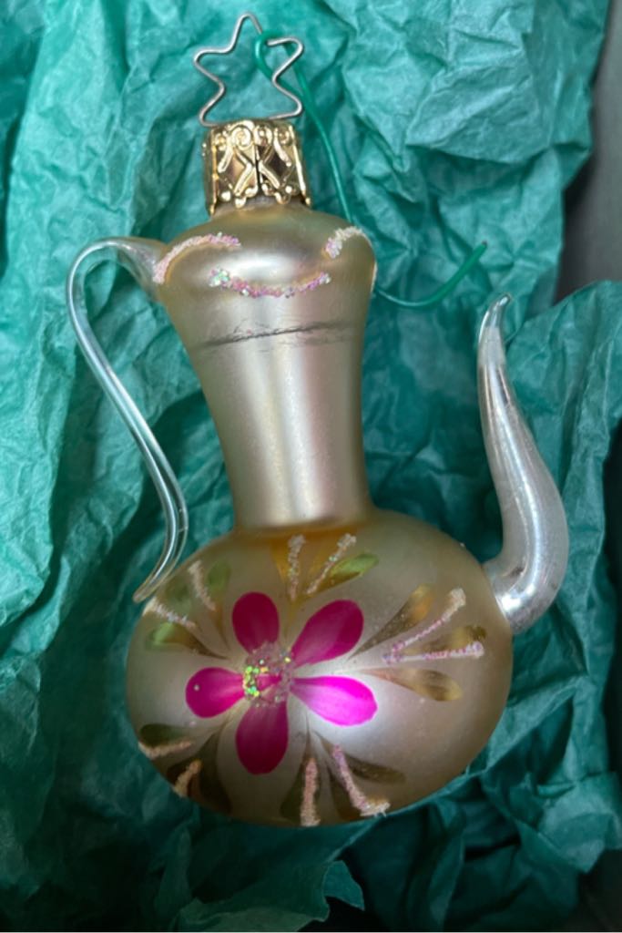 Old World Christmas - Tea Pot  ornament collectible - Main Image 2