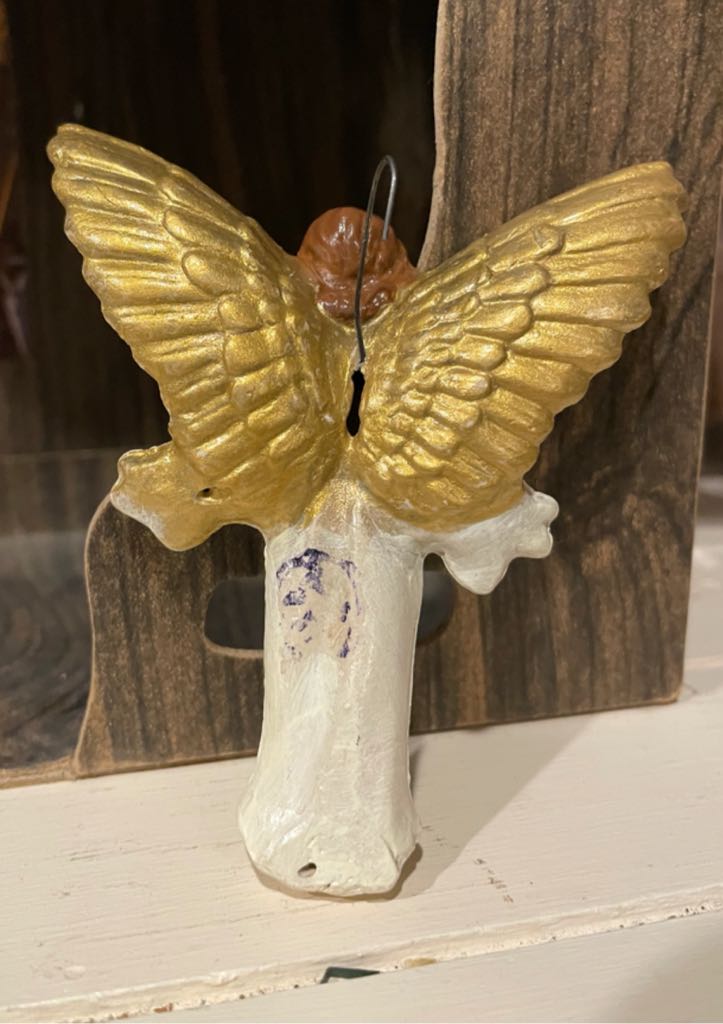Miller - (Set 7) - Angel - Adoration - White - Angel (Nativity) ornament collectible - Main Image 2
