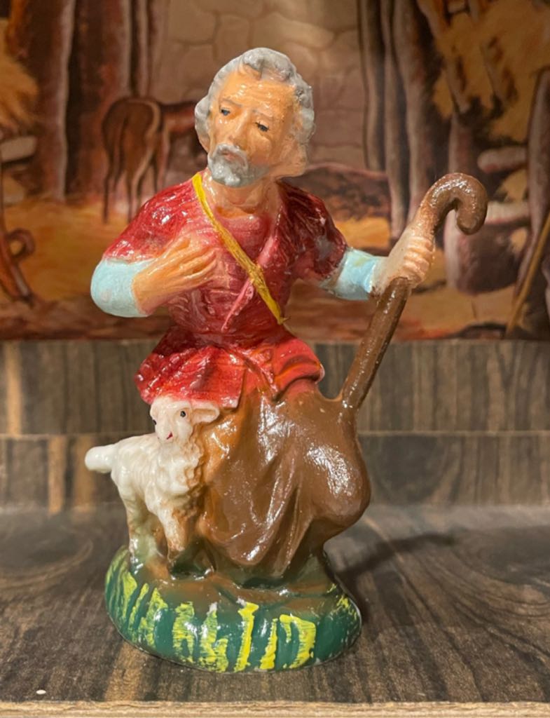Miller - (Set 7) - Shepherd - Adoring - Holy Family (Nativity) ornament collectible - Main Image 1
