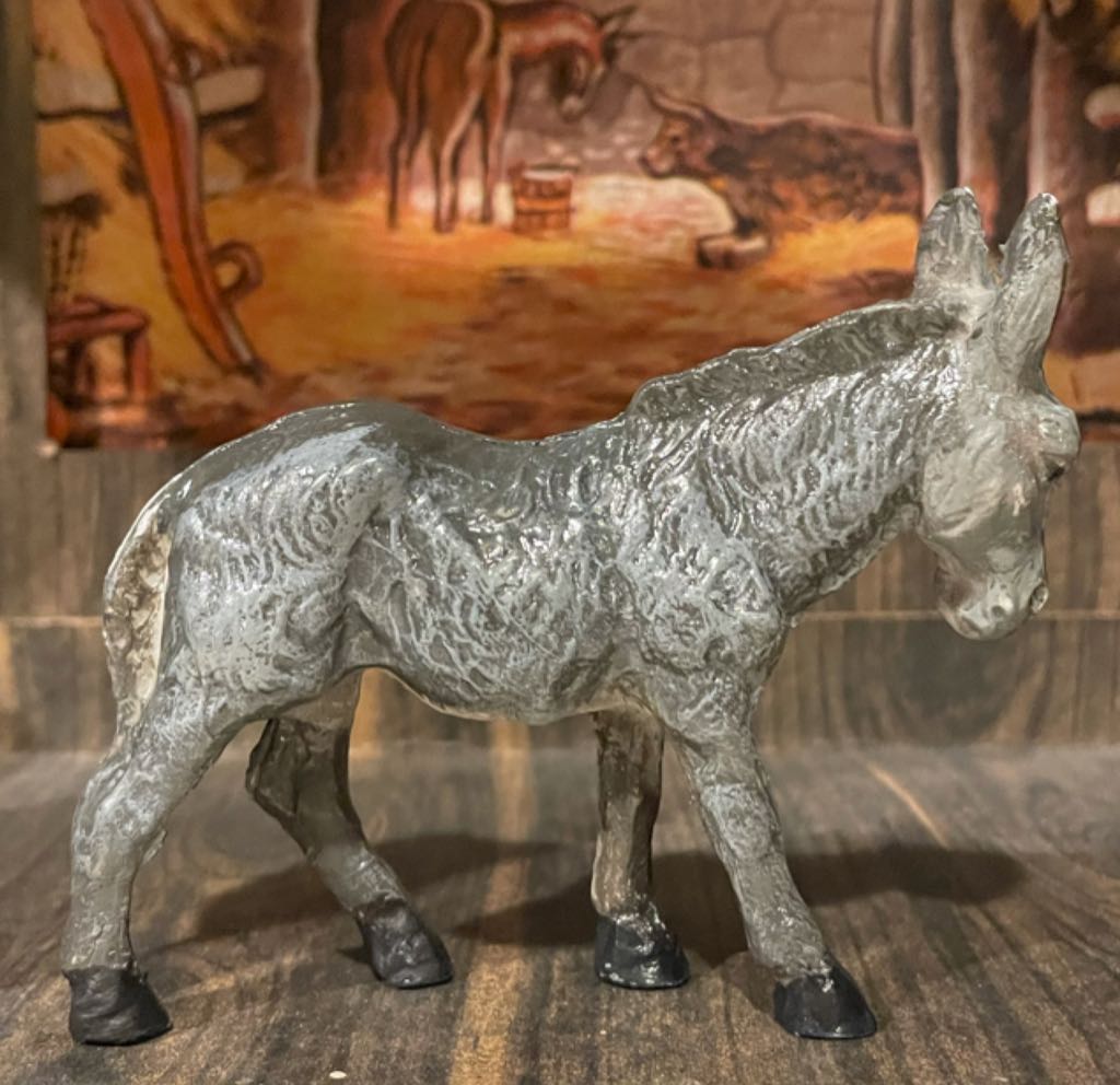 Miller - (Set 7) - Animals - Donkey - Standing - Animals (Nativity) ornament collectible - Main Image 2