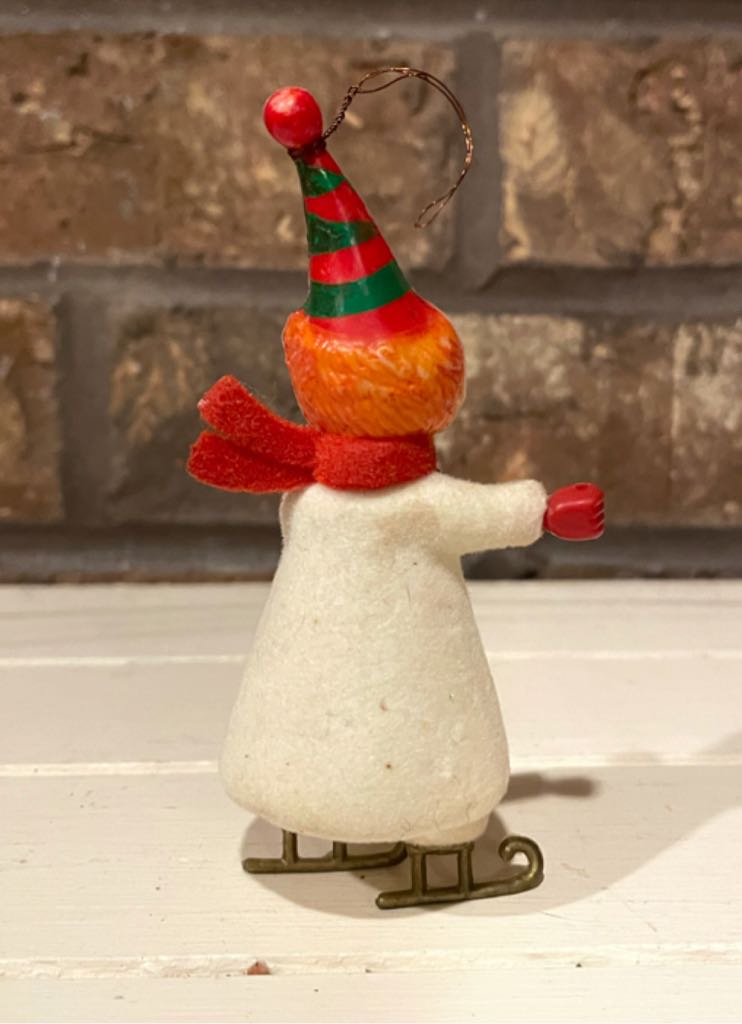 Ice Skater - White Coat - Ice Skater (Ornament) ornament collectible - Main Image 2