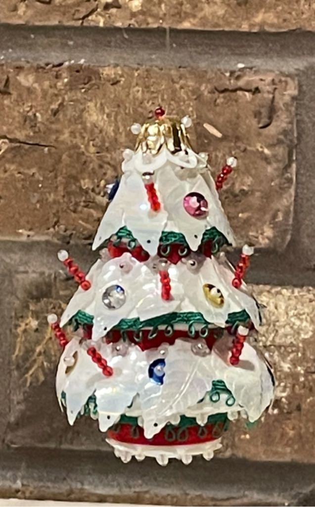 Beads & Sequins - Christmas Tree - Christmas Tree (Bead & Sequin) ornament collectible - Main Image 2