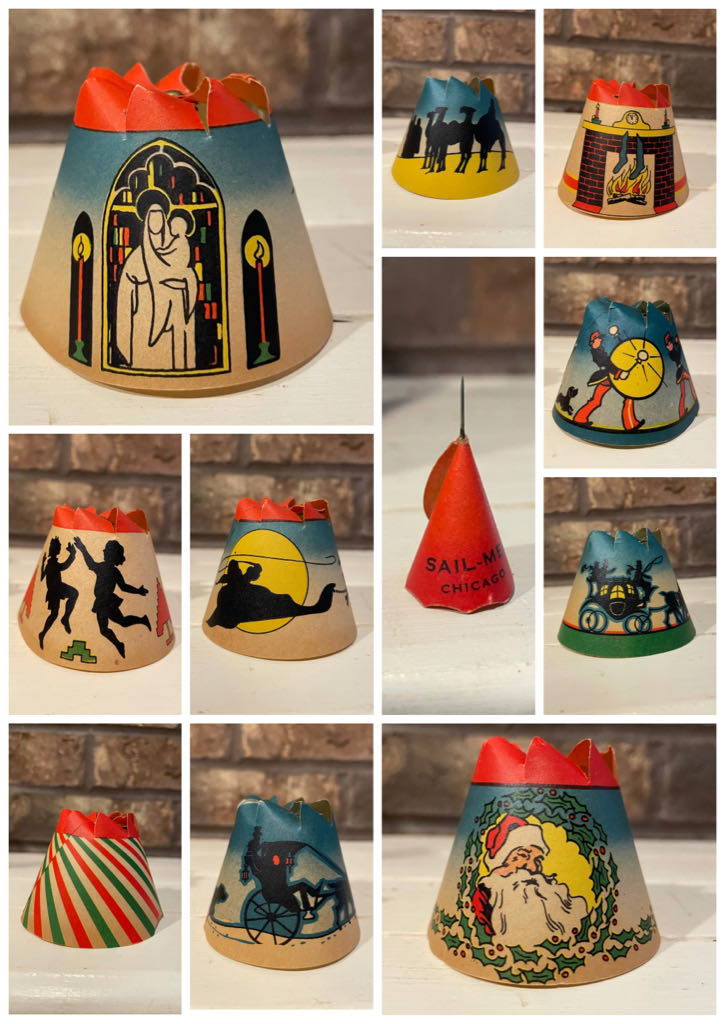 Whirl•Glo - Revolving Christmas Tree Light Shades - Shades (Christmas Electric Lights) ornament collectible - Main Image 2