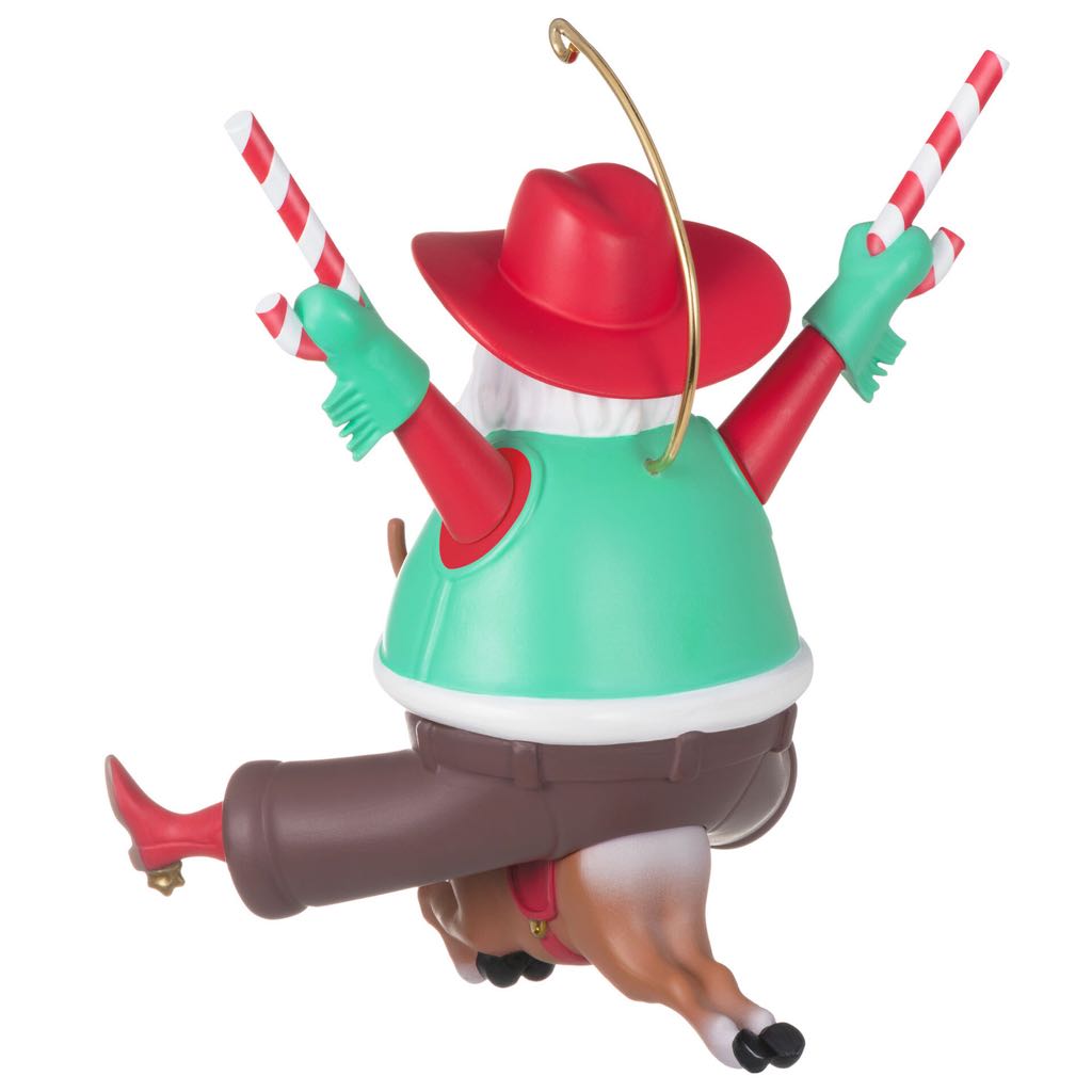 Jolly Old Buckaroo - Santa (Western) ornament collectible - Main Image 2