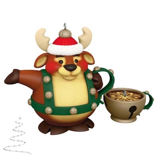 General Foam - Christmas - Derby Snowman - Green Scarf Edition