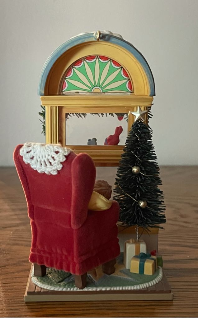 Christmas Window #1 2003 Ornament - Christmas Windows (Dreaming of Santa) ornament collectible - Main Image 2