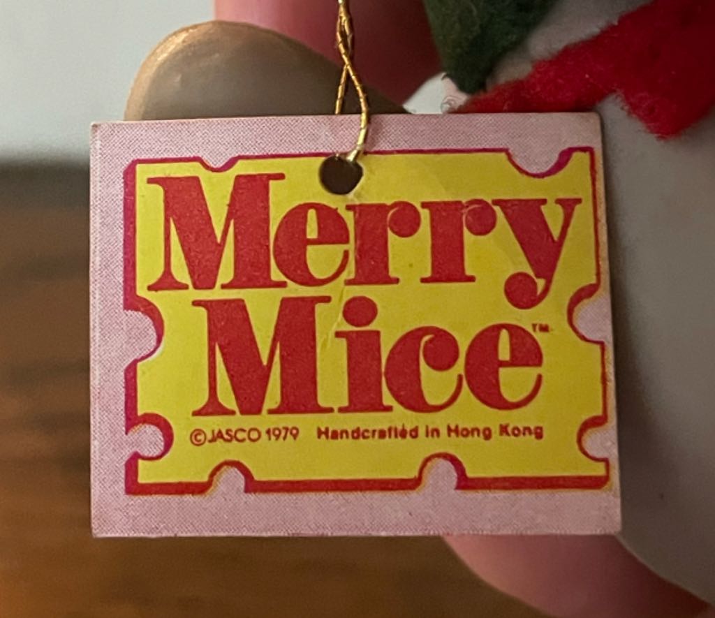Jasco - Merry Mice - Ornament - Mice (Ornament) ornament collectible - Main Image 2