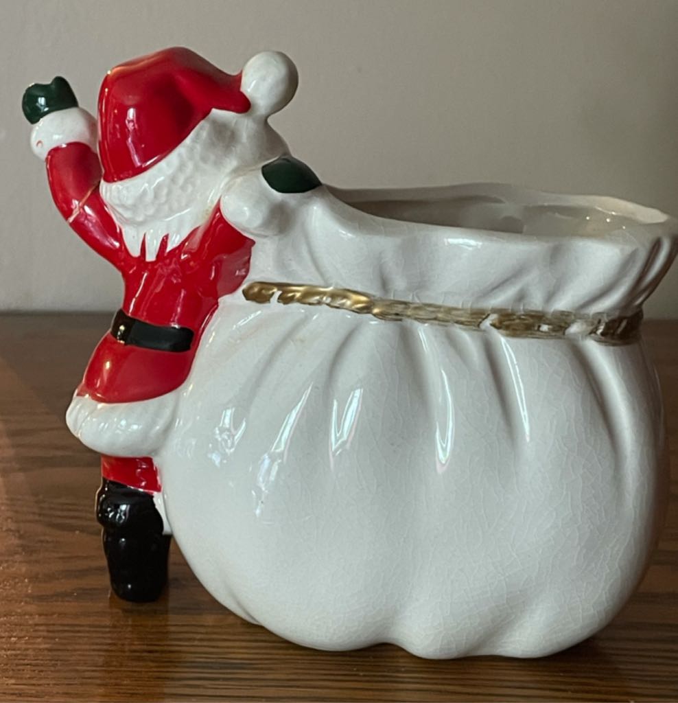 HF Co - Santa With Sack - Planter - Santa (Pitcher) ornament collectible - Main Image 2